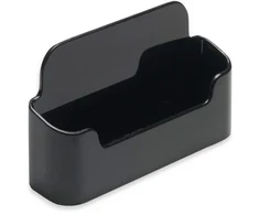 Prekybiniai Sprendimai Stovas vizitinėms kortelėms 96x45x35mm, juodos spalvos