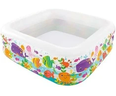 Intex Sea Aquarium Pool 159x159x50 cm, Age 3+