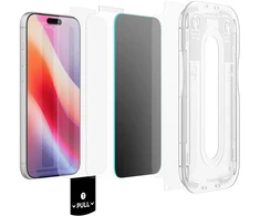 PRIVATUMĄ UŽTIKRINANTIS STIKLAS Spigen GLAS.TR EZ FIT Pro HD AC 2-PACK iPhone 18 Pro Max PRIVACY