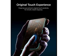 PRIVATUMĄ UŽTIKRINANTIS STIKLAS Spigen GLAS.TR EZ FIT PRO AC IPHONE DUO PRIVACY