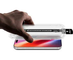 PRIVATUMĄ UŽTIKRINANTIS STIKLAS Spigen GLAS.TR EZ FIT Pro HD AC 2-PACK iPhone 18 Pro Max PRIVACY