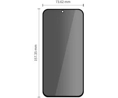 PRIVATUMĄ UŽTIKRINANTIS STIKLAS TECH-PROTECT GLASS SPY+ 2-PACK GALAXY A27 5G PRIVACY