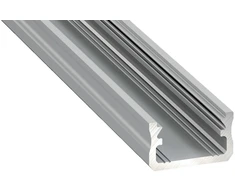 Profilis LED juostoms, aliuminis anoduotas, paviršinis A, 3 metrai, Lumines