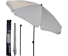 ProGarden Sodo skėtis 185 cm pilkas