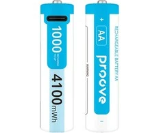 Proove AA Batteries 4100mWh 2vnt baltos spalvos