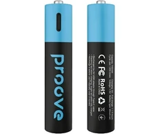 Proove AAA Batteries 740mWh 2vnt juodos spalvos