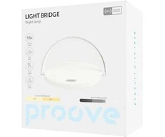 Proove naktinis šviestuvas „Light Bridge LED“ 3 W su indukciniu įkrovimu, 15 W baltos spalvos