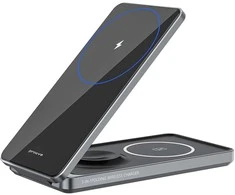 Proove belaidis įkroviklis Metal Edge 3 in 1 pilkos spalvos