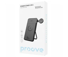 Proove power bank Power Stand 2 in 1 20W 10000mAh juodos spalvos