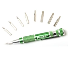 Proskit Oem Atsuktuvas su keičiamais antgaliais (9vnt.) SD-9814 Pro'sKit
