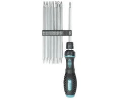 Atsuktuvas su keičiamomis šerdimis (16 antgalių), SD-9816 Pro'sKit
