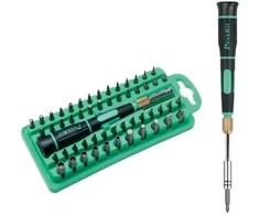Oem Atsuktuvo su keičiamais antgaliais rinkinys (58 dalys) skirtas išmaniųjų telefonų, kompiuterių, elektroninių prietaisų remontui, SD-9828 Pro'sKit