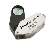 Oem Didinimo stiklas su LED pašvietimu 8x MA-014 Pro'sKit