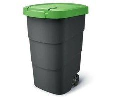 Prosperplast KEDEN ŠIUKŠLIADĖŽĖ WHEELER 90 L – ŽALIA