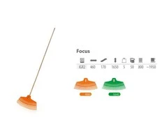 Prosperplast FOCUS PLASTIKINIS LAPŲ grėblys, ŽALIA