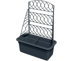 Prosperplast Donica su pergola Bloma antracitas