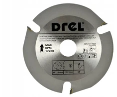 Ps Trading DREL TARCZA DO CIĘCIA DREWNA 125mm*22*3z