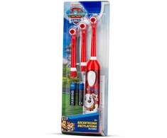 Psi Patrol Paw Patrol vibruojantis vaikiškas dantų šepetėlis, raudonas, 2 raštas