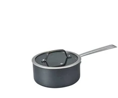Puodas DOMOLETTI Juodas MODERN, 16 cm, 1,3 l