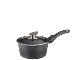 Puodas DOMOLETTI Pilkas METALLIC, 18 cm, 1,6 l