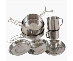 Puodų komplektas Highlander, nerūdijantysis plienas 150mm