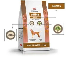 Brit PUPIL Premium Insects – sausas Maistas šunims – 12kg