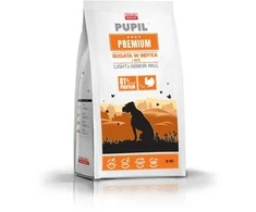 PUPIL Premium Light&Senior Medium and large breeds Rich in kalakutiena ir ryžiai – sausas Maistas šunims – 12kg