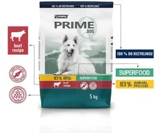 Pupil Premium PUPIL Prime Rich in jautiena with vegetables – sausas Maistas šunims – 5kg