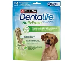 Purina Nestle Šunų Skanėstas - Purina Dentalife Active Fresh Large, 142g