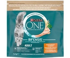 Purina Nestle One Bifensis Adult Rich in vištiena – sausas kačių maistas – 1,4kg