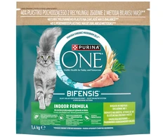 Purina Nestle One Bifensis Indoor Rich in kalakutiena – sausas kačių maistas – 750g
