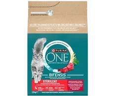 Purina Nestle One Bifensis Sterilcat rich in jautiena – sausas kačių maistas – 2,8kg