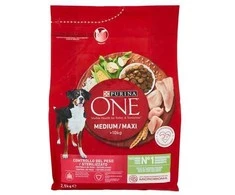 Purina Nestle ONE Medium/Maxi Adult kalakutiena & ryžiai 2,5kg