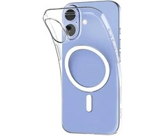 Puro 0.3 MAG Ultra-Slim TPU Dėklas suderinamas su MagSafe skirtas Apple iPhone 17 – skaidrus