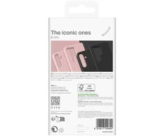 Puro Icon Silicone Samsung Galaxy S25 Ultra – dėklas telefonui juodos spalvos