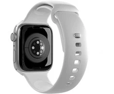 Puro „ICON” silikoninė apyrankė Apple Watch 42-44-45-49mm, baltos spalvos