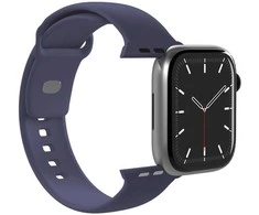 Puro Icon Strap for Apple Watch 44/45/46/49mm – Navy Mėlyna