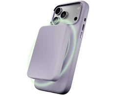 Puro Icon Mag Pro Liquid Silicone dėklas telefonui iPhone 17 Pro Max, MagSafe Compatible, with Camera Protection and Aluminum Mygtukai – Rožinė