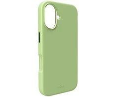 Puro Icon Mag Pro Liquid Silicone dėklas skirtas iPhone 17, MagSafe Compatible, with Camera Protection and Aluminum Mygtukai – Žalias
