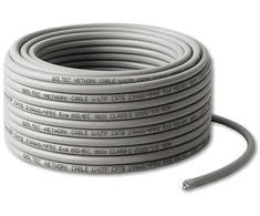 „Qoltec“ kabelis UTP susuktos poros tinklo jungiamasis laidas | Varis / Cu | CAT6 | Didelės spartos 1 Gb/s | LAN | 100 m | rutulinis