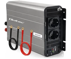 Qoltec MS Wave | 12 V - 230 V | 2500/5000 W | USB