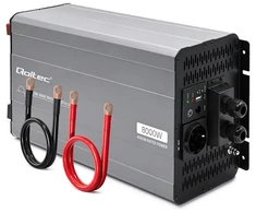 Qoltec Pure Sine Wave | 12V na 230V | 4000/8000W | UPS BYPASS