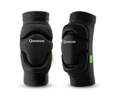 Qunature 2206000103 Alkūnių slidinėjimo apsaugos, L dydis - Juodas