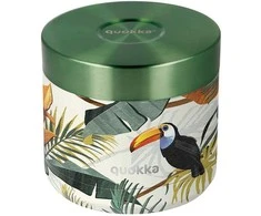 „Quokka Whim“ maisto indelis – terminė pietų dėžutė / pietų termosas 600 ml (tropinis)