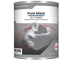 R-M Dažai SC T2A203 Pure juodas 1L
