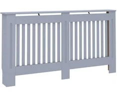 Radiatoriaus dangtis 2 vnt. Pilka 152 x 19 x 81,5 cm
