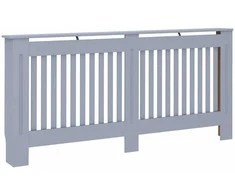 Radiatoriaus dangtis 2 vnt. Pilka 172 x 19 x 81,5 cm