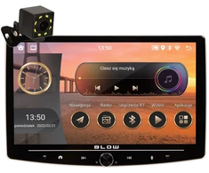 Radijas BLOW CP01 1DIN 10″ Android/WiFi/GPS/CARPLAY su pasukamu ekranu