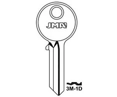 Raktų ruošinys Jma 3M-1D, 1 vnt.