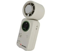 Rankinis ventiliatorius Verbatim Cool `n` Go Ice Touch Mini baltos spalvos sidabro spalvos 32346